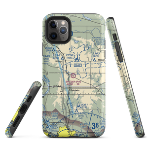 Spitzer Airport (ND80) VFR Sectional  Tough iPhone Case