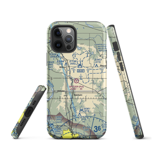 Spitzer Airport (ND80) VFR Sectional  Tough iPhone Case