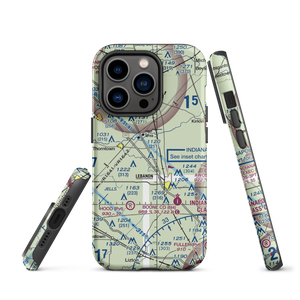 Sport Aircraft Flight Park Ultralightport (4II7) VFR Sectional  Tough iPhone Case