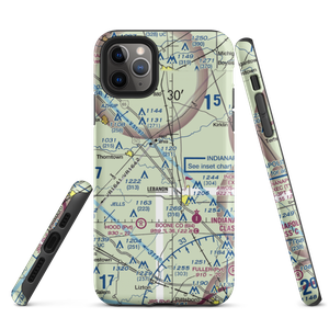 Sport Aircraft Flight Park Ultralightport (4II7) VFR Sectional  Tough iPhone Case