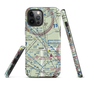 Sport Aircraft Flight Park Ultralightport (4II7) VFR Sectional  Tough iPhone Case