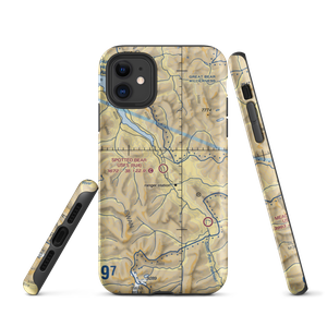 Spotted Bear /Usfs/ Airport (8U4) VFR Sectional  Tough iPhone Case