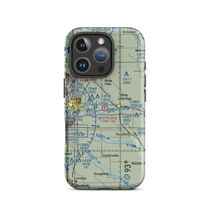 Spotts Field (05IA) VFR Sectional  Tough iPhone Case