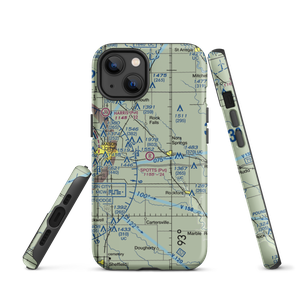 Spotts Field (05IA) VFR Sectional  Tough iPhone Case