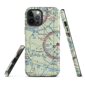 Spratling Field (AL25) VFR Sectional  Tough iPhone Case