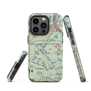 Spring Airport (86LA) VFR Sectional  Tough iPhone Case