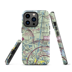 Spring Brook Airport (0NK1) VFR Sectional  Tough iPhone Case