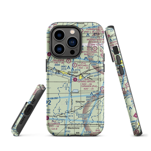 Spring Brook Airport (1LL2) VFR Sectional  Tough iPhone Case