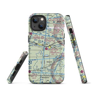 Spring Brook Airport (1LL2) VFR Sectional  Tough iPhone Case