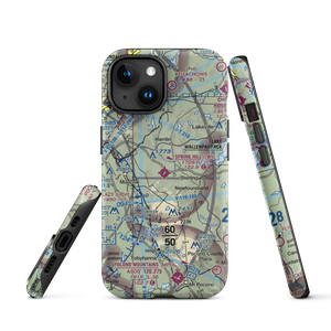 Spring Hill Airport (70N) VFR Sectional  Tough iPhone Case