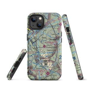 Spring Hill Airport (70N) VFR Sectional  Tough iPhone Case