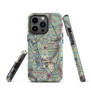 Spring Hill Airport (70N) VFR Sectional  Tough iPhone Case