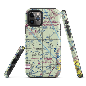 Spring Lake Airport (IN43) VFR Sectional  Tough iPhone Case