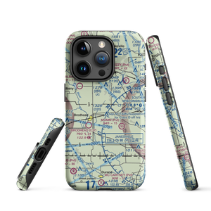Spring Valley Farm Airport (1WI0) VFR Sectional  Tough iPhone Case