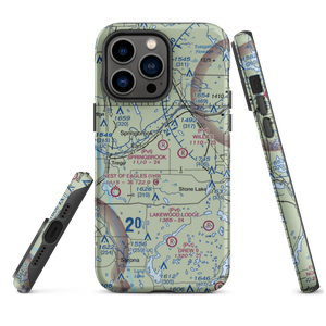 Springbrook Airport (5WI1) VFR Sectional  Tough iPhone Case