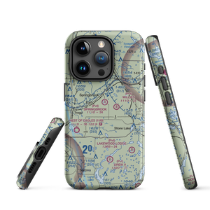 Springbrook Airport (5WI1) VFR Sectional  Tough iPhone Case