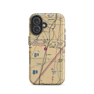 Springer Municipal Airport (S42) VFR Sectional  Tough iPhone Case