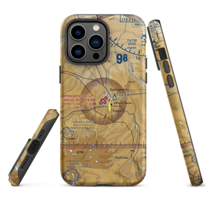 Springerville Municipal Airport (JTC) VFR Sectional  Tough iPhone Case