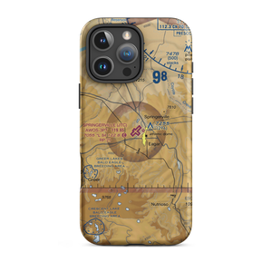 Springerville Municipal Airport (JTC) VFR Sectional  Tough iPhone Case