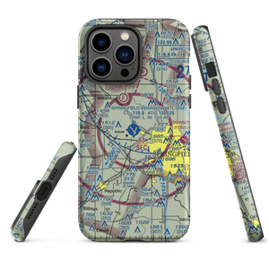 Springfield Branson National Airport (SGF) VFR Sectional  Tough iPhone Case