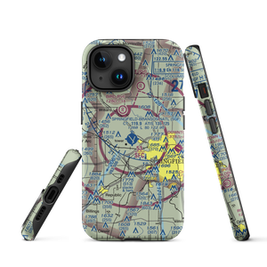 Springfield Branson National Airport (SGF) VFR Sectional  Tough iPhone Case