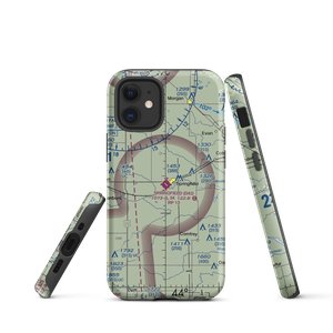 Springfield Municipal Airport (D42) VFR Sectional  Tough iPhone Case