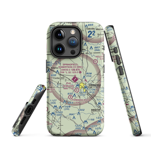 Springfield Robertson County Airport (M91) VFR Sectional  Tough iPhone Case