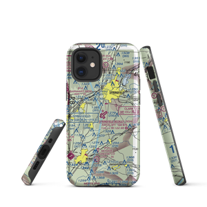 Springfield-Beckley Municipal Airport (SGH) VFR Sectional  Tough iPhone Case