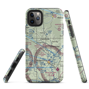 Springhill Field Airport (7WI7) VFR Sectional  Tough iPhone Case