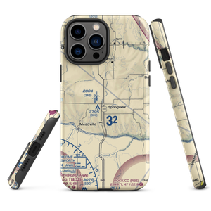 Springview Municipal Airport (9V1) VFR Sectional  Tough iPhone Case