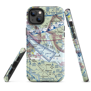 Squier Landing Airport (0MD2) VFR Sectional  Tough iPhone Case