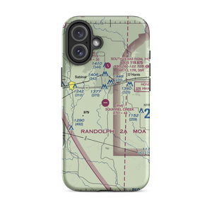 Squirrel Creek Ranch Airport (4TE9) VFR Sectional  Tough iPhone Case