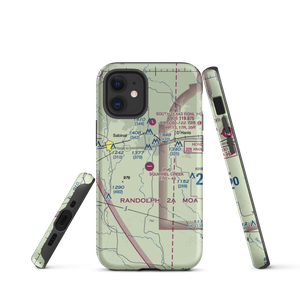 Squirrel Creek Ranch Airport (4TE9) VFR Sectional  Tough iPhone Case