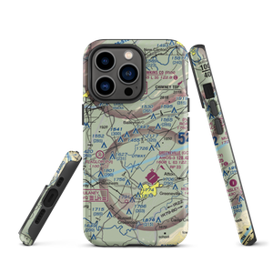 Srigley Field Airstrip (75TN) VFR Sectional  Tough iPhone Case
