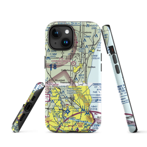 Sss Aerodrome (WI62) VFR Sectional  Tough iPhone Case