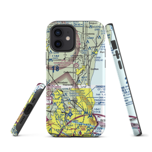 Sss Aerodrome (WI62) VFR Sectional  Tough iPhone Case