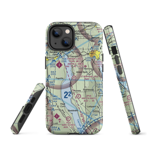 St Bernard Field (94NY) VFR Sectional  Tough iPhone Case