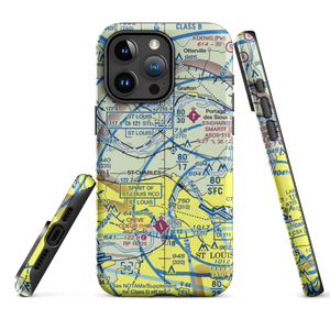 St Charles Airport (3SQ) VFR Sectional  Tough iPhone Case