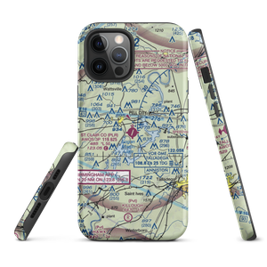 St Clair County Airport (PLR) VFR Sectional  Tough iPhone Case