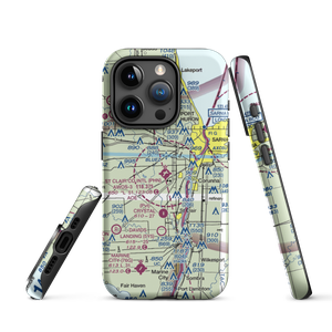 St Clair County International Airport (PHN) VFR Sectional  Tough iPhone Case