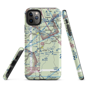 St Clair Regional Airport (K39) VFR Sectional  Tough iPhone Case