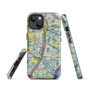 St Croix Riviera Airport (6WI2) VFR Sectional  Tough iPhone Case