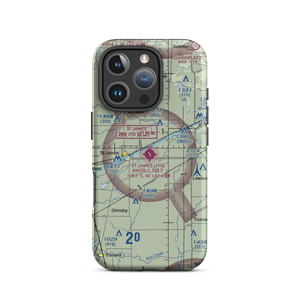St James Municipal Airport (JYG) VFR Sectional  Tough iPhone Case