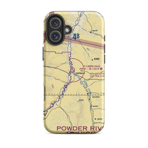 St Labre Mission Airport (3U4) VFR Sectional  Tough iPhone Case