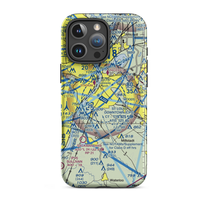 St Louis Downtown Airport (CPS) VFR Sectional  Tough iPhone Case