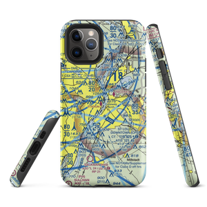 St Louis Downtown Heliport (MO7) VFR Sectional  Tough iPhone Case