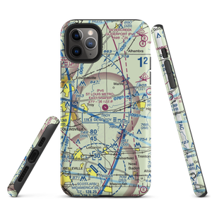 St Louis Metro-East Airport/Shafer Field (IL48) VFR Sectional  Tough iPhone Case