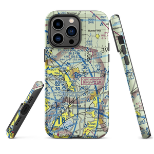 St Louis Regional Airport (ALN) VFR Sectional  Tough iPhone Case