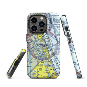 St Lucie County International Airport (FPR) VFR Sectional  Tough iPhone Case