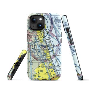 St Lucie County International Airport (FPR) VFR Sectional  Tough iPhone Case